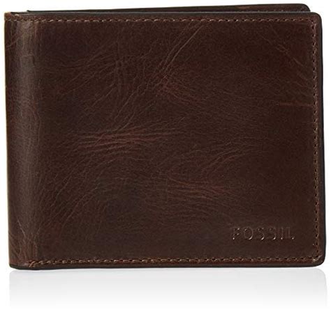 are all fossil wallets rfid protected|fossil men's leather bifold wallet.